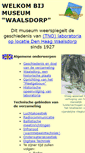 Mobile Screenshot of museumwaalsdorp.nl